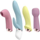 Satisfyer Air Pulse Marvelous Four - Vibrator & Suction Set