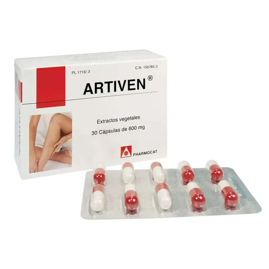 Fharmocat Artiven 30 Caps , 500 capsules