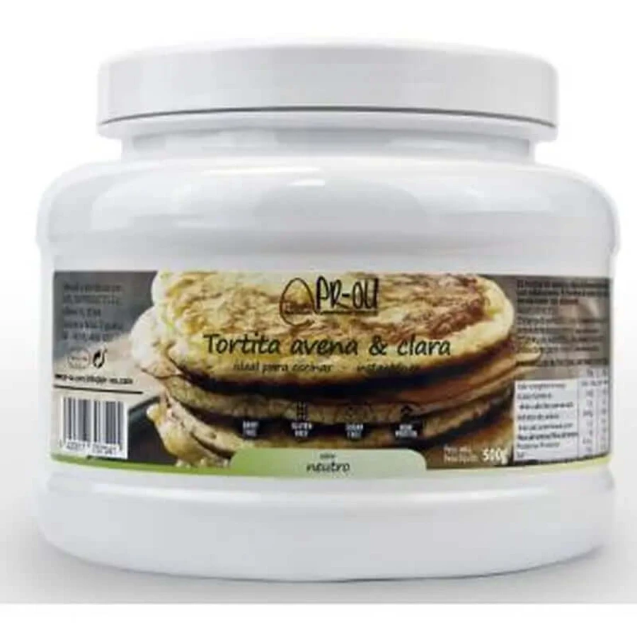 Pr-Ou Clear+Oatmeal Pancake Neutral Flavor 500Gr. Sg.