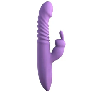 Fantasie Voor Haar Clitoris Konijn Stimulator Met Violette Trilling En Oscillerende Warmte Functie