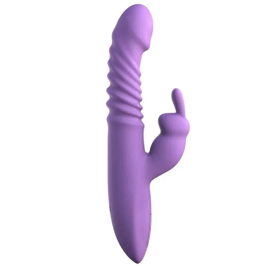 Fantasie Voor Haar Clitoris Konijn Stimulator Met Violette Trilling En Oscillerende Warmte Functie