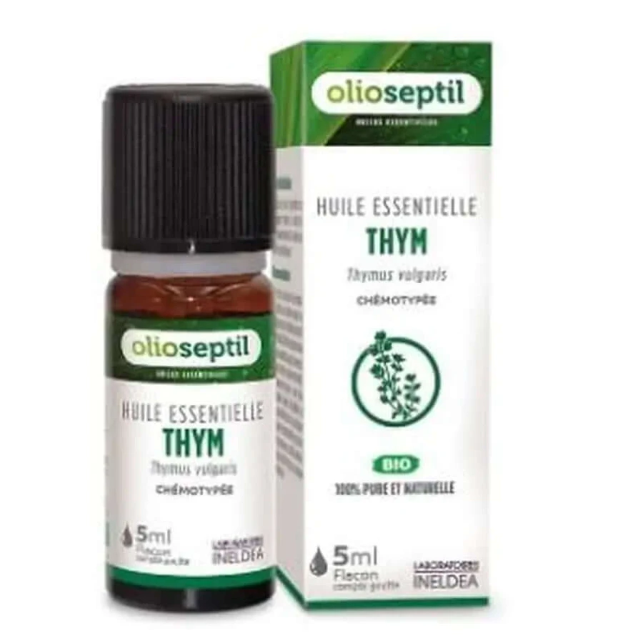 Ineldea Olioseptil Tijm etherische olie 5Ml. Bio