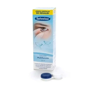Salvelox Enkelvoudige oplossing voor zachte contactlenzen, 360 ml