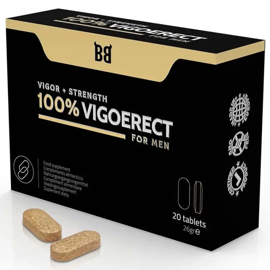 Blackbull By Spartan 100% Vigoerect Male Enhancer 20 Capsules