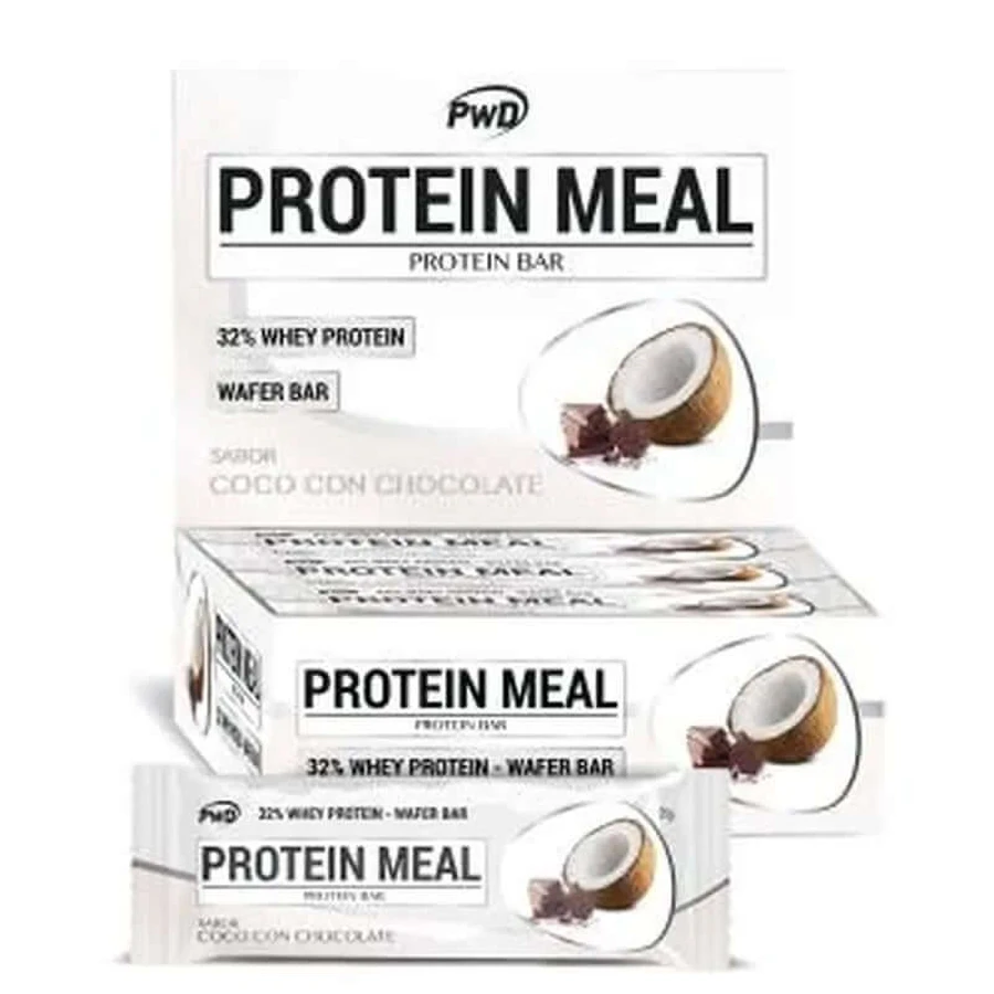 Pwd Protein Meal Coconut Chocolate Sticks 12 pcs.