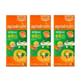 ApiSérum Triplo Defensas Niños – Jalea Real 3 x 150ml