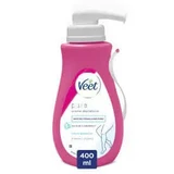 Veet Minimal Depilatory Cream Sensitive Skin avec distributeur, 400 ml