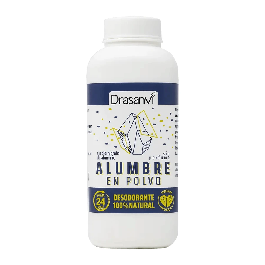 Drasanvi Desodorante Alumbre Potasio Polvo , 100 gr