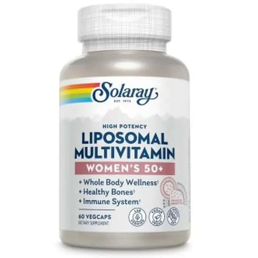 Solaray Liposomale Multivitamine Vrouwen 50+ 60Vcaps