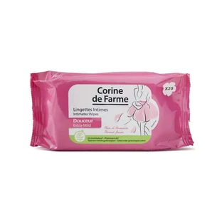Corine De Farme Zachte Doekjes Intieme Hygiëne Volwassenen , 20 stuks