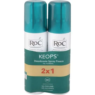 Pack Roc Keops Deo Fresh Spray 2X100Ml