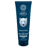 Natura Siberica Men Wild Arctic. 3 In 1 Gel voor Haar, Lichaam & Gezicht , 200 ml