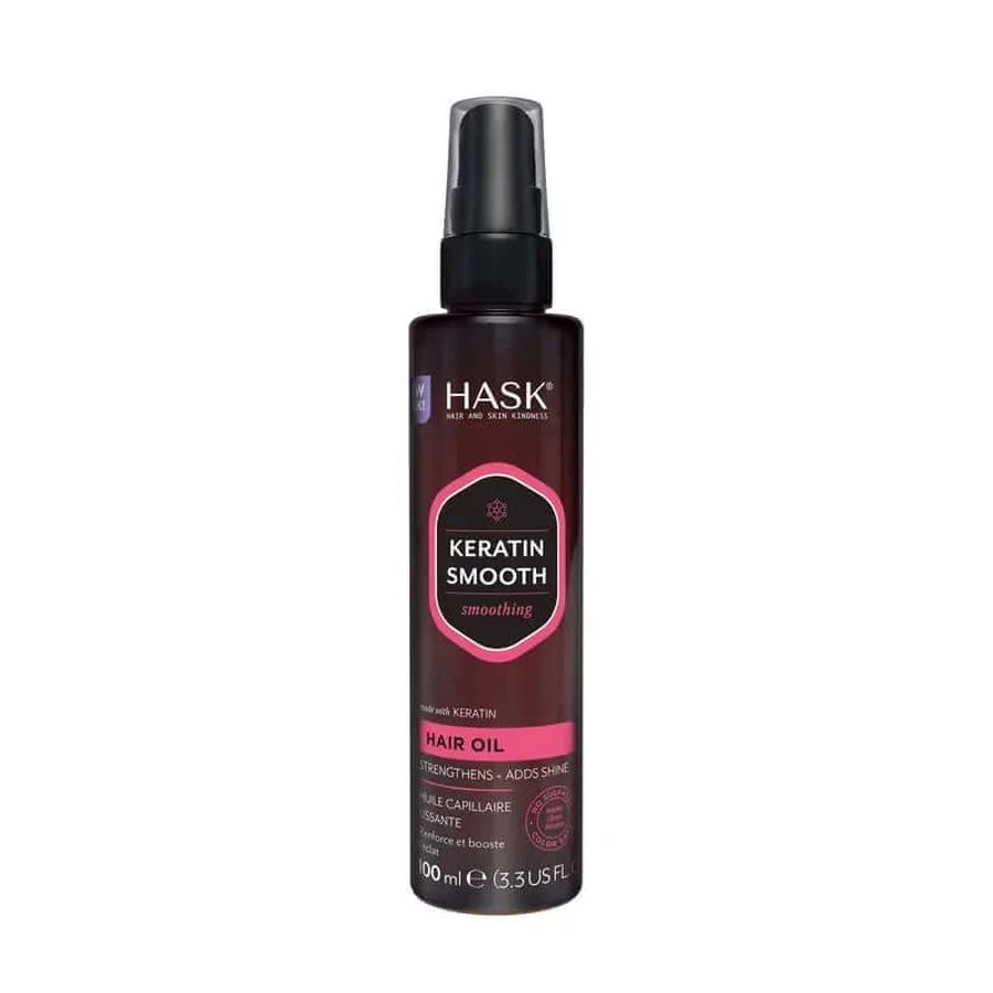 Hask Keratine Eiwit Glad & Zacht Olie , 100 ml