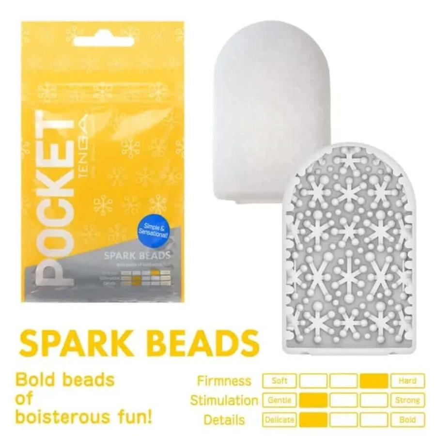 Tenga Spark Beards Pocket Masturbator