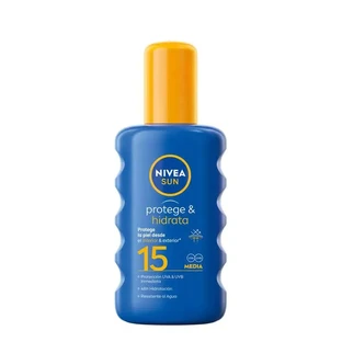 NIVEA Sun SPF15 Protect & Hydrate vochtinbrengende zonnespray, 200 ml