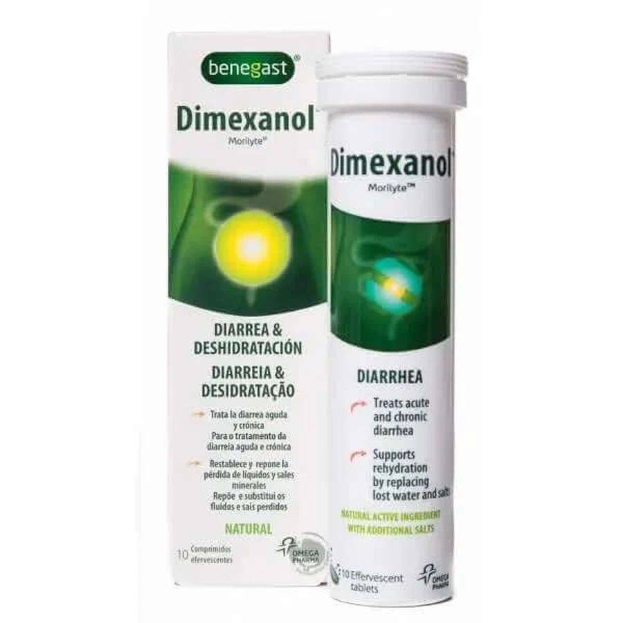 Benegast Dimexanol Volwassenen 10 tabletten
