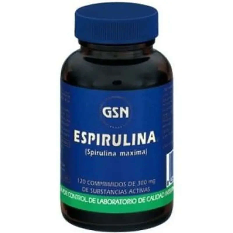Gsn Spirulina 120 Tabletten 300 Mg