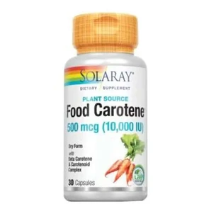 Solaray Lebensmittel Karotin 500Mcg 30Perlen
