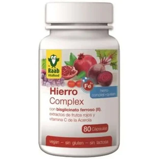 Raab Vitalfood Eisen-Komplex 80Cap Sg Vegan