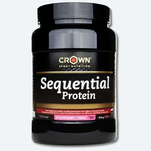Crown Sport Nutrition Sequential Protein Strawberry (Night Recovery) , 918 gr (34 portions)
