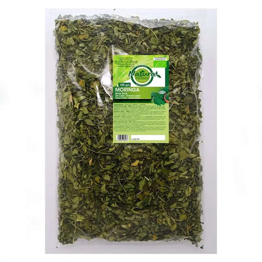 Natura Premium Moringa Dried Leaf Bio , 100 grams