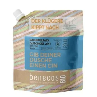 Benecos 2 In 1 Bath Gel Geneva 500Ml Organic Vegan Refill