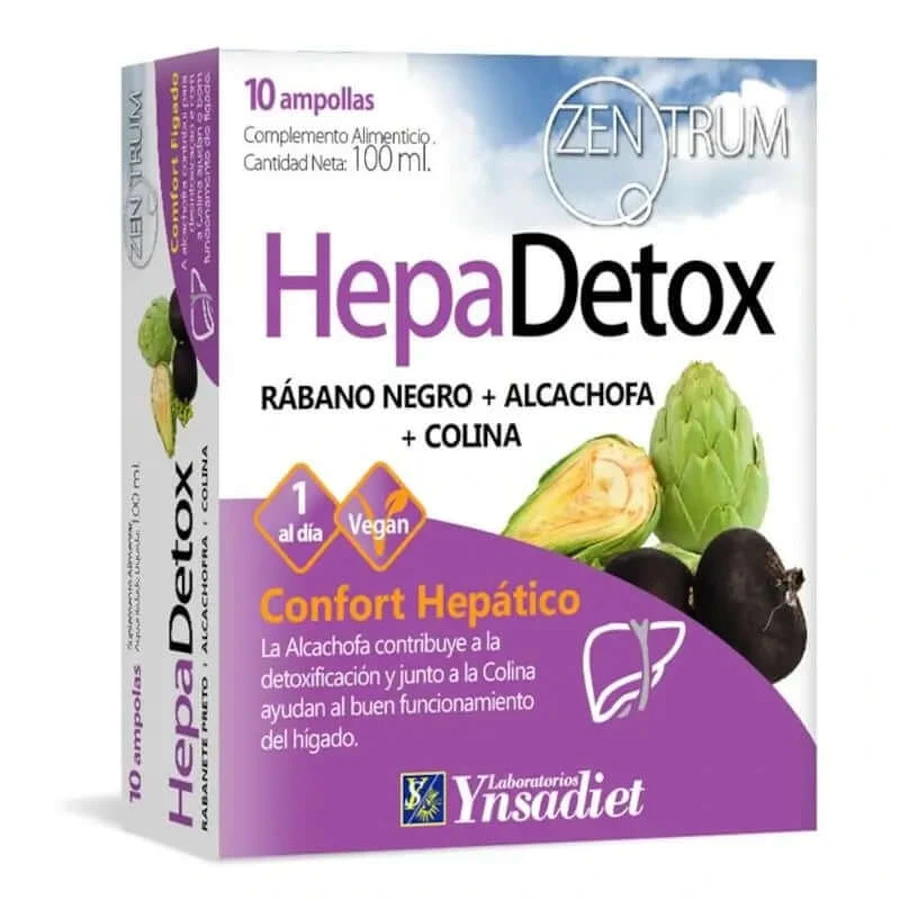 Ynsadiet Hepa Detox, 10 fiole