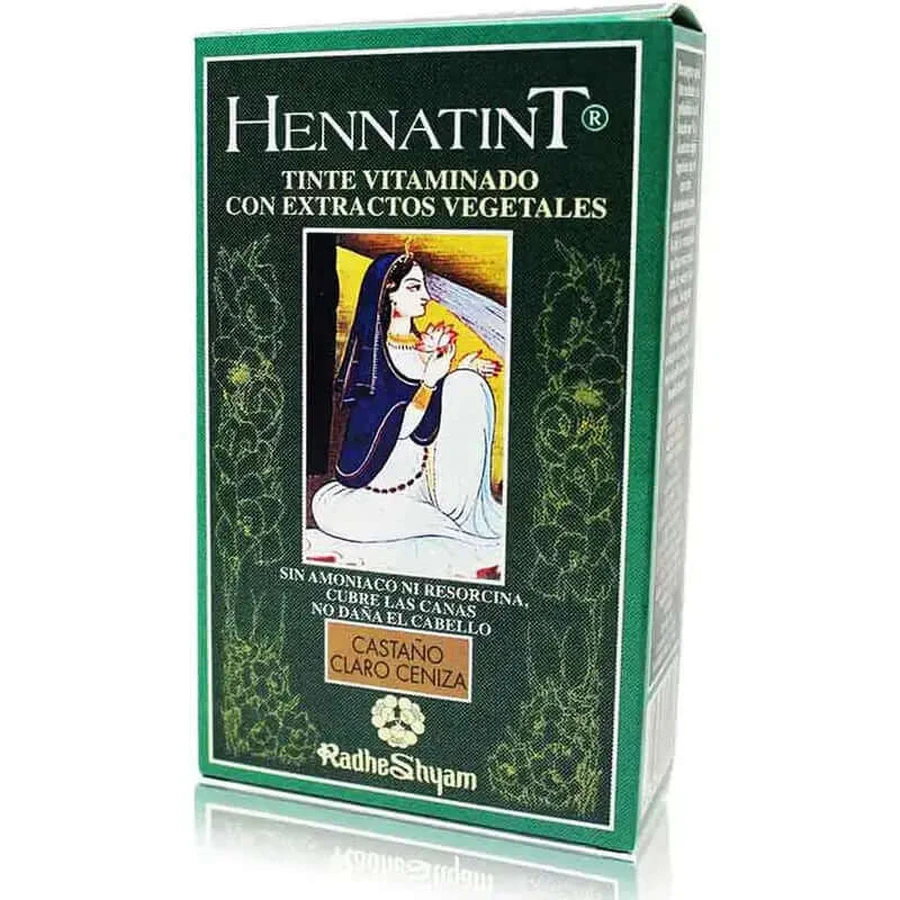 Radhe Shyam Hennatint Lichtbruin As , 60 ml