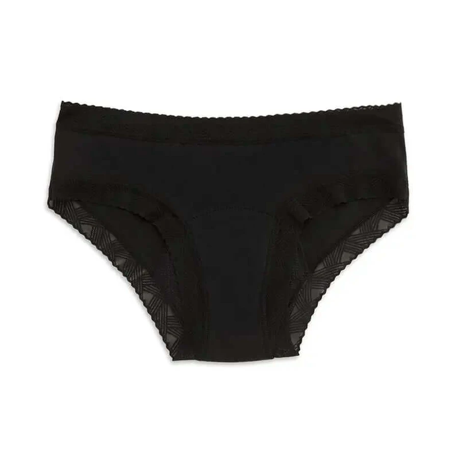 Platanomelón Kiwitas Doble Blonda Braguitas Menstruales Negro / L
