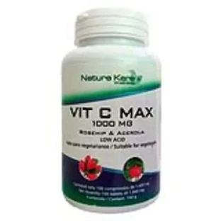 Natur Kare Wellness Vitamin C Max 1000Mg. 100 Tabletten