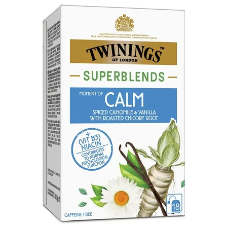 Té de hierbas Superblends Moment of Calm, 18 bolsitas, Twinings