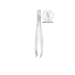 Disna Verchromte abgewinkelte Pinzette 8,5 Cm., Stück 1