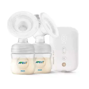Avent Silent Electric Breast Pump Premium Double Scf398/11