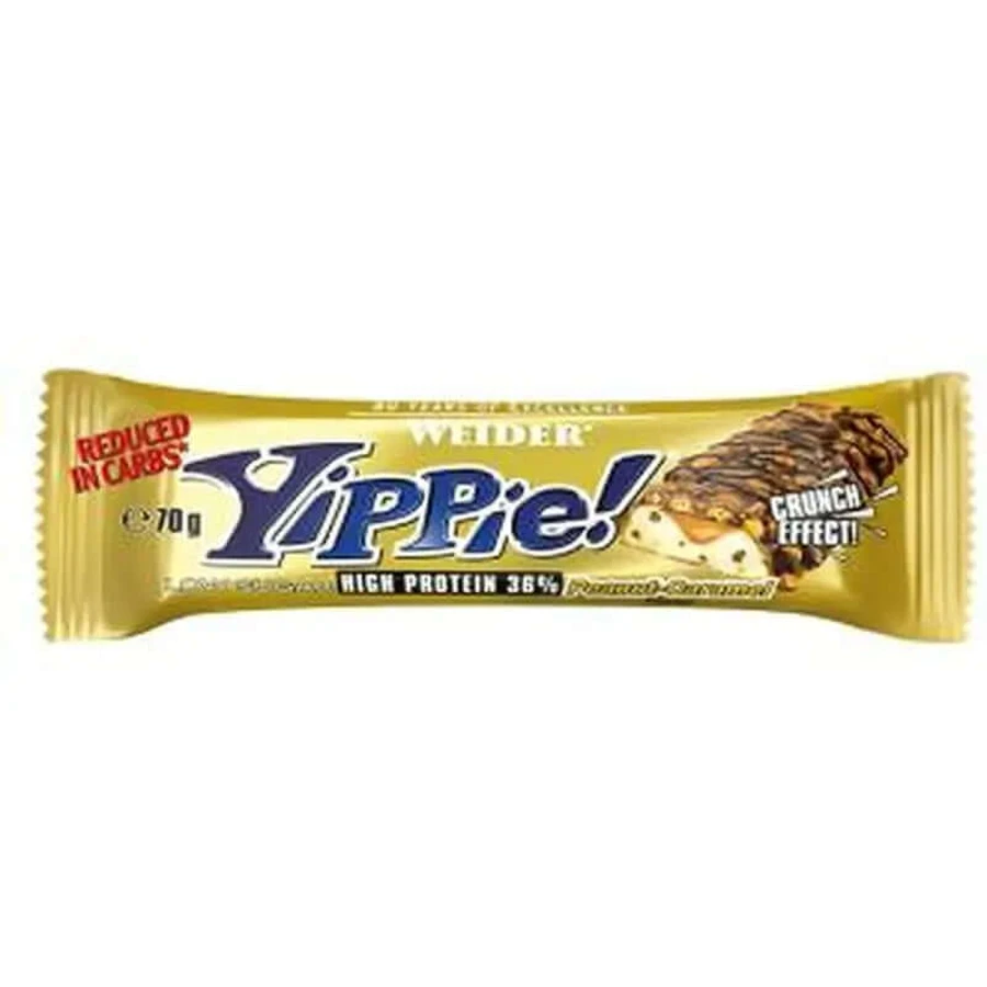 Weider Yippie Weider Pinda-Caram Repen 12 stuks. 45Gr