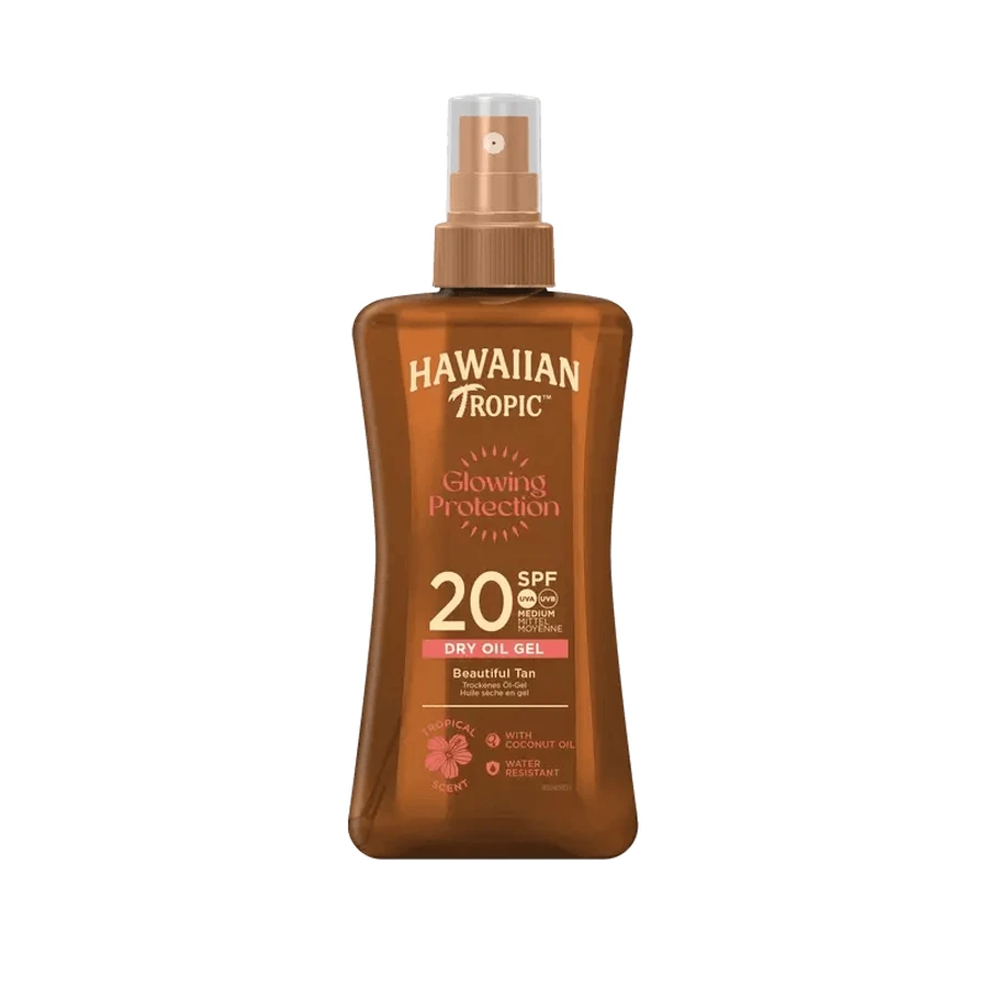 Hawaiian Tropic Ht Aceite Glowing Spf20, 200Ml