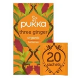 Pukka Infusion Trois Gingembres Bio , 20 unités