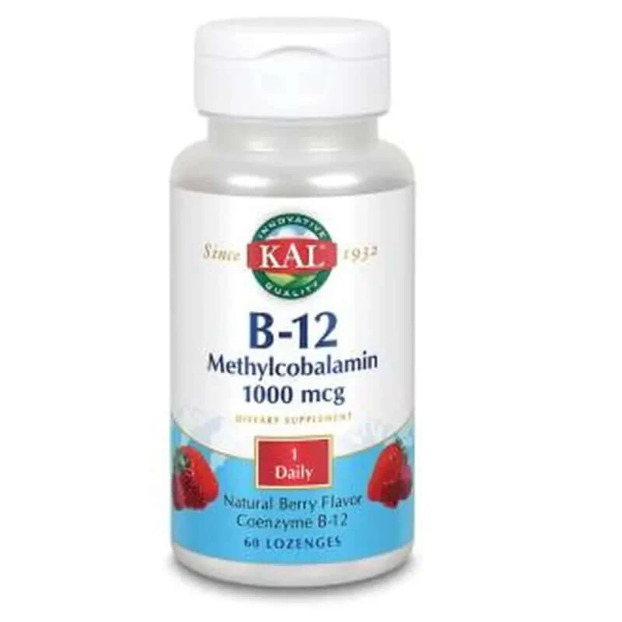 Solaray Methylcobalmin (B12) 60 Tablets