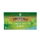 Grüner Tee mit Minzgeschmack, 25 Portionsbeutel, Twinings