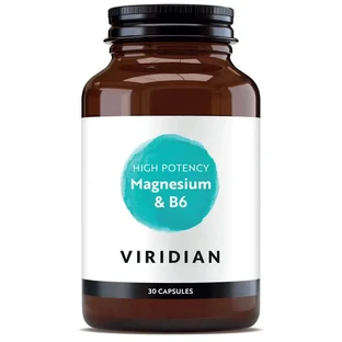 Viridian Magnesium Hoog Potent Met B6 30Cap.Veg