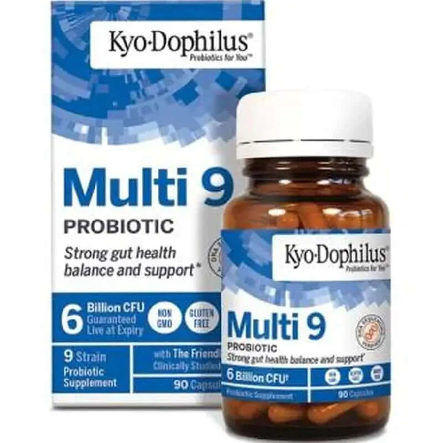 Universo Natural Kyo-Dophilus 9 Stretches 90 Capsules