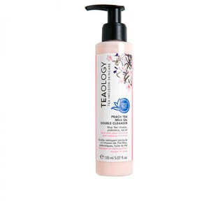 Double nettoyant au thé à la pêche de Teaology, 150 ml