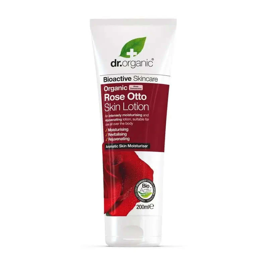 Dr. Organic Damask Rose Body Lotion 200Ml