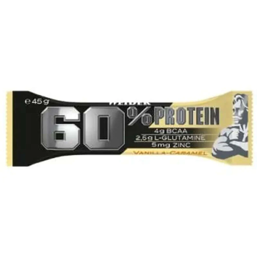 Weider Weider Protein 60% Vanille-Karamell Riegel 24Ud