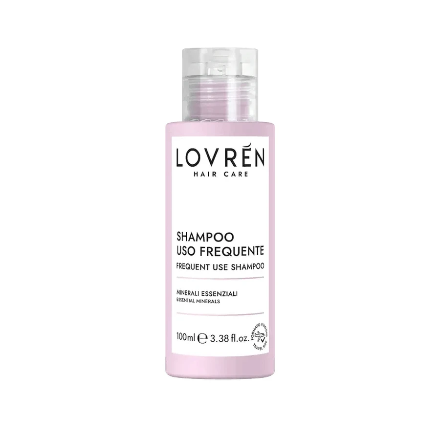 Lovrén Îngrijirea părului Șampon pentru utilizare frecventă Dimensiune de călătorie, 100 ml