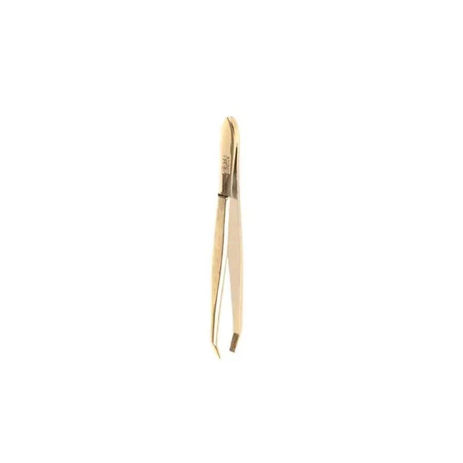 Disna Tweezers Straight Tweezers Gold 7,5 Cm, units 1
