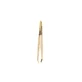 Disna Tweezers Straight Tweezers Gold 7,5 Cm, units 1
