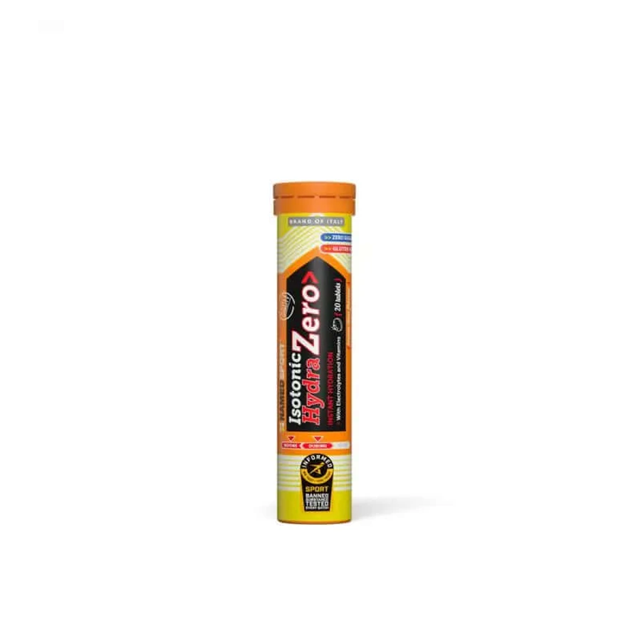 Named Sport Vitaminen & Mineralen Isonam Energy Zero Citroen , 1 doos van 18 tubes x 20 cpr