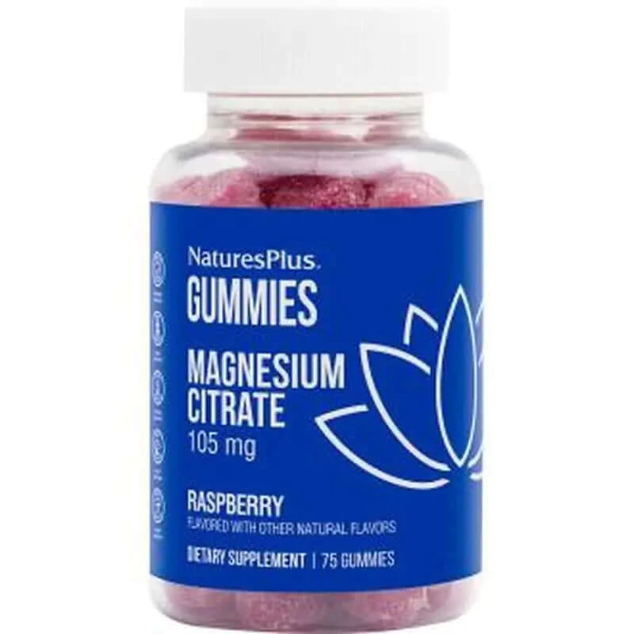 Natures Plus Gummies Magnesiumcitraat, 75 Gummies