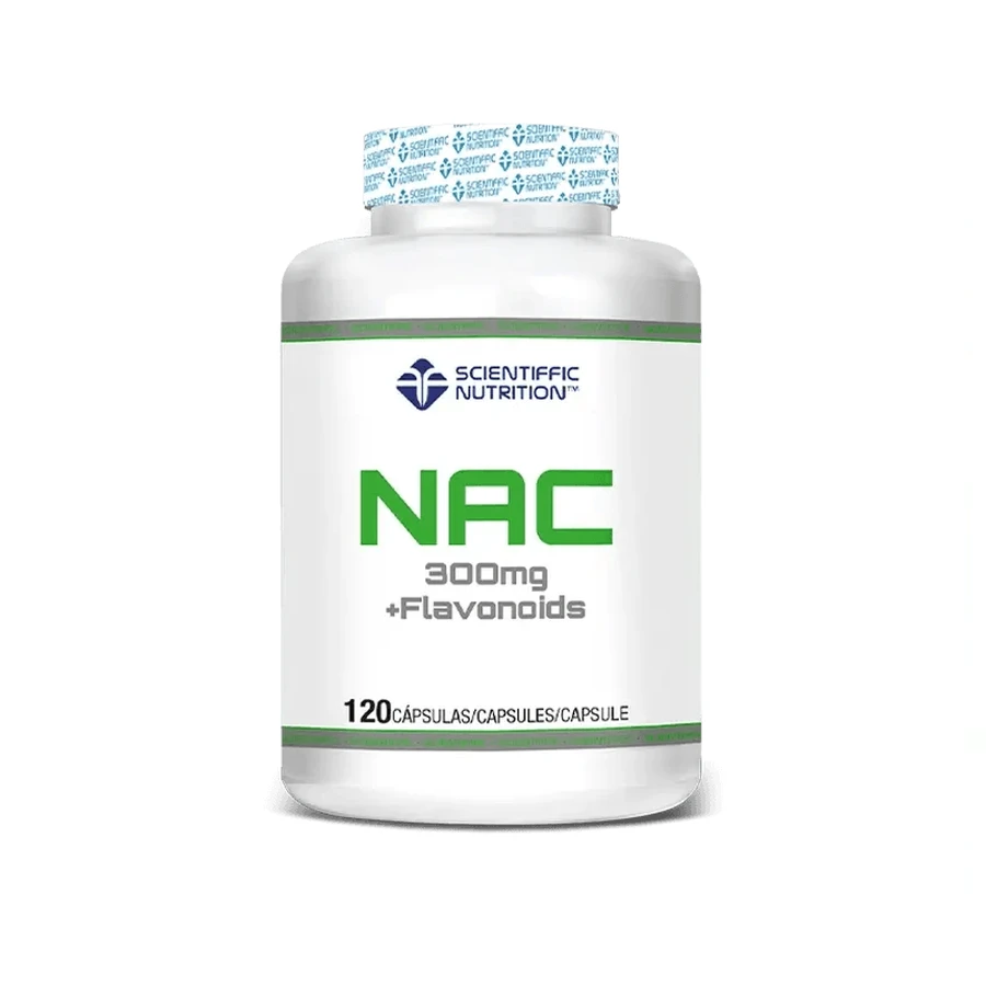 Scientiffic Nutrition Nac +Flavonoids 300Mg , 120 capsulas