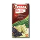 Chocolate blanco con algas y sal marina negra, sin azúcar, 75 g, Torras